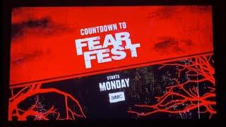 AMC FearFest 2023 - Countdown To FearFest Starts Monday Promo Bumper