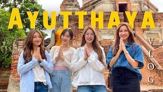 1 Day in Ayutthaya/เปลี่ยนที่กินข้าว️ /ไหว้พระวัดใหญ่ชัยมงคล🪷 /เปลี่ยนที่กินข้าวอีกรอบ | SERTIST