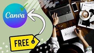 Get CANVA Pro for FREE! 2025 | Websites, Books, Merch for SALE + MORE!