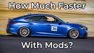 Modified Integra Type S - How Much Faster Around Laguna Seca?