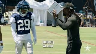 Sounds from the Sideline: Coach Al Harris at Training Camp | Dallas Cowboys 2024