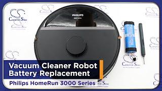 Philips HomeRun 3000 Series robot vacuum cleaner Teardown