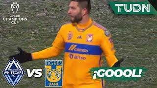 ¡OBRA DE ARTE! Tremendo golazo de Gignac  | Whitecaps 1-1 Tigres | CONCACAF Champions League 2024