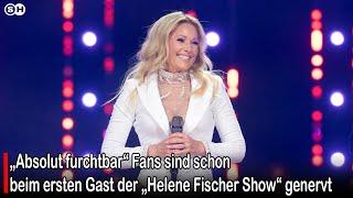 „Absolut furchtbar“ Fans sind schon beim ersten Gast der „Helene Fischer Show“ genervt | SH News