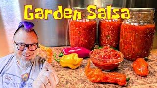 How to Make and Can Salsa