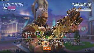 Overwatch 2 - Competitive with Soldier 76 dps -  gameplay - John Overwatch :-) Full-Match