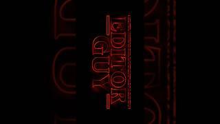 Stranger Things Title Remake  | Alightmotion preset | Editor Guy | #strangerthings #remake #preset