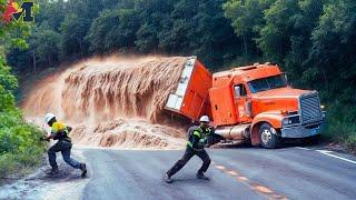 Dangerous Idiots Truck & Heavy Equipment Fails Compilation | Extreme Truck Idiots at Work #1