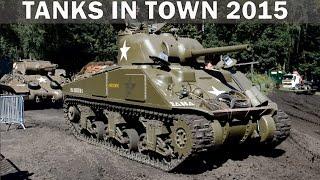 Tanks in Town 2015 (Sherman, Jackson, Hellcat, Panzer 68, Leopard,...)