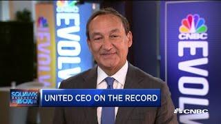 Watch CNBC's full interview with United Airlines CEO Oscar Munoz