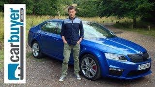 Skoda Octavia vRS hatchback 2013 review - CarBuyer