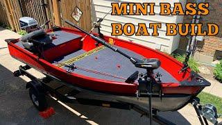 MAKING A MINI BASS BOAT!