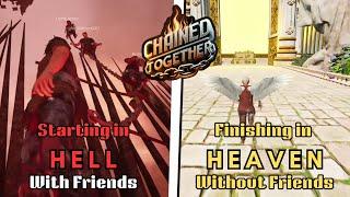 Destroying Friendship by playing Chained Together || Tamil LAN Gaming