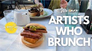 ARTISTS WHO BRUNCH - meeting a pal and getting inspired - An Illustrator’s Daily(ish) Vlog 318