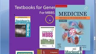 Medicine 001 a Textbooks for General Medicine for MBBS Student Recommended Textbook Books