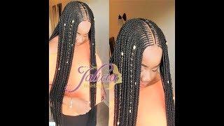 #7  Small 3 Layer Feedin Braids tutorial