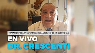 El Dr. Crescenti hablando sobre su reconocido tratamiento inmunomodulador