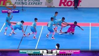 Neo School vs Oasis School QF3 Kabaddi Match Highlights | National Final Qualifiers 2024 Round-2