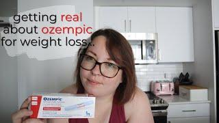 OZEMPIC FOR *WEIGHT LOSS* || My experience after 1 month on Ozempic + Adressing the controversy 