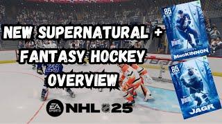 NHL 25 SUPERNATURAL AND FANTASY HOCKEY EVENT OVERVIEW/MY THOUGHTS!