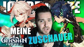 EURE CHARAKTERE SIND UNFERTIG!? Ich BEWERTE die BUILDS MEINER ZUSCHAUER! I Genshin Impact