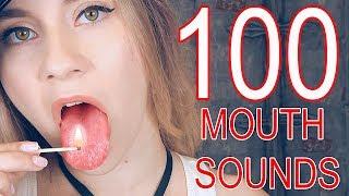 ASMR 100 triggers *parody* -  100 mouth sounds / Fast goes too far...