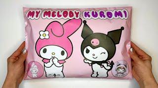 KUROMI and MELODY Blind Bags | ASMR | Sanrio blind bag paper  Paper sanrio