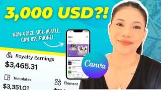 EARN 3000 USD?! FIVE WAYS TO EARN MONEY WITH CANVA #teachermarie #earnmoneyonline