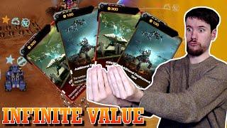 COLLECTING ALL THE CARDS FOR INSANE VALUE! | Mechabellum Gameplay