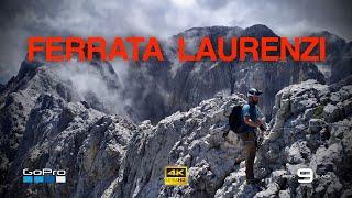 Ferrata LAURENZI al Molignon | Gruppo del Catinaccio - Dolomiti [4K]