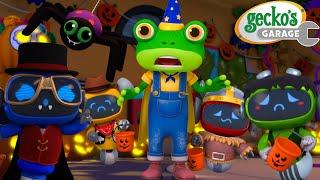 Gecko’s Halloween Treasure Hunt!  | Gecko's Garage  | Cartoons For Kids | Toddler Fun Learning