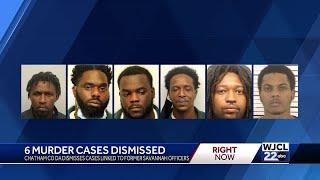 Chatham County district attorney dismisses 6 murder cases following indictments of former cops