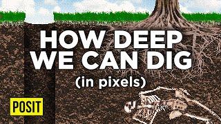 Digging A Hole Through The Earth - Pixel Animation