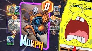 when Morph make your opponent rage quit [Marvel Snap]