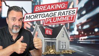 THIS WEEK'S Economic News Sends Mortgage Rates CRASHING – What You Need to Know!