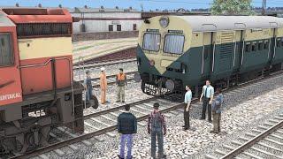 Memu Train Engine Fail rescue by WDM 3D in Train Simulator 2023