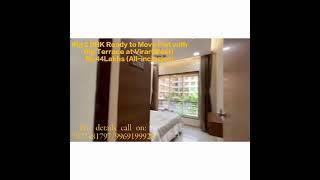 Ready 2BHK with Big terrace for Rs.44Lakhs (All inclusive) at Virar (W) Call : 7977481797/9969199928