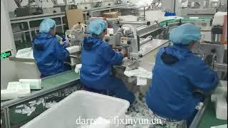 Cheap price semi automatic facial tissue paper packing machine