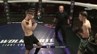 Denny Rewett Vs Kasen Hickinson |  Wolkernite Fight Championship 5 | Junior MMA