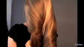 Madeleine long blonde hair bun drop at Ltress - BETTER than a pantene bun drop !