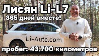 Лисян Li-L7: в каком состоянии автомобиль через один год эксплуатации?!