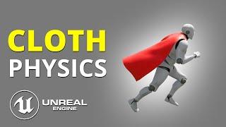 Unreal Engine 4 Tutorial | Character Cloth & Cloth Physics (Works in UE5)