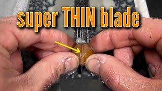 4"/5" Lapidary Trim Saw | Unboxing, Setting up, & Cutting Stones