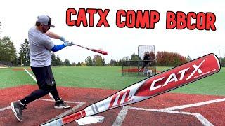 Hitting with the Marucci CatX Composite ($500) BBCOR | Baseball Bat Review