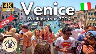 Venice, Italy Walking Tour - 4K 60fps - with Subtitles 2024 