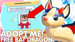 *HURRY* CLAIM FREE BAT DRAGON BEFORE ITS TOO LATE! ADOPT ME ROBLOX