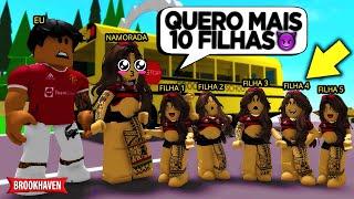 Minha NAMORADA está GRÁVIDA de 5 FILHAS GÊMEAS e... BROOKHAVEN RP Roblox