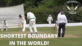 SHORTEST BOUNDARY IN THE WORLD! | Club Cricket Highlights - Castor & Ailsworth CC vs Kimbolton CC