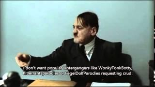 Hitler is informed wubbzyrocks is accepting requests for Downfall Parodies.