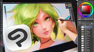 I try CLIP STUDIO PAINT! - Review + First Impressions